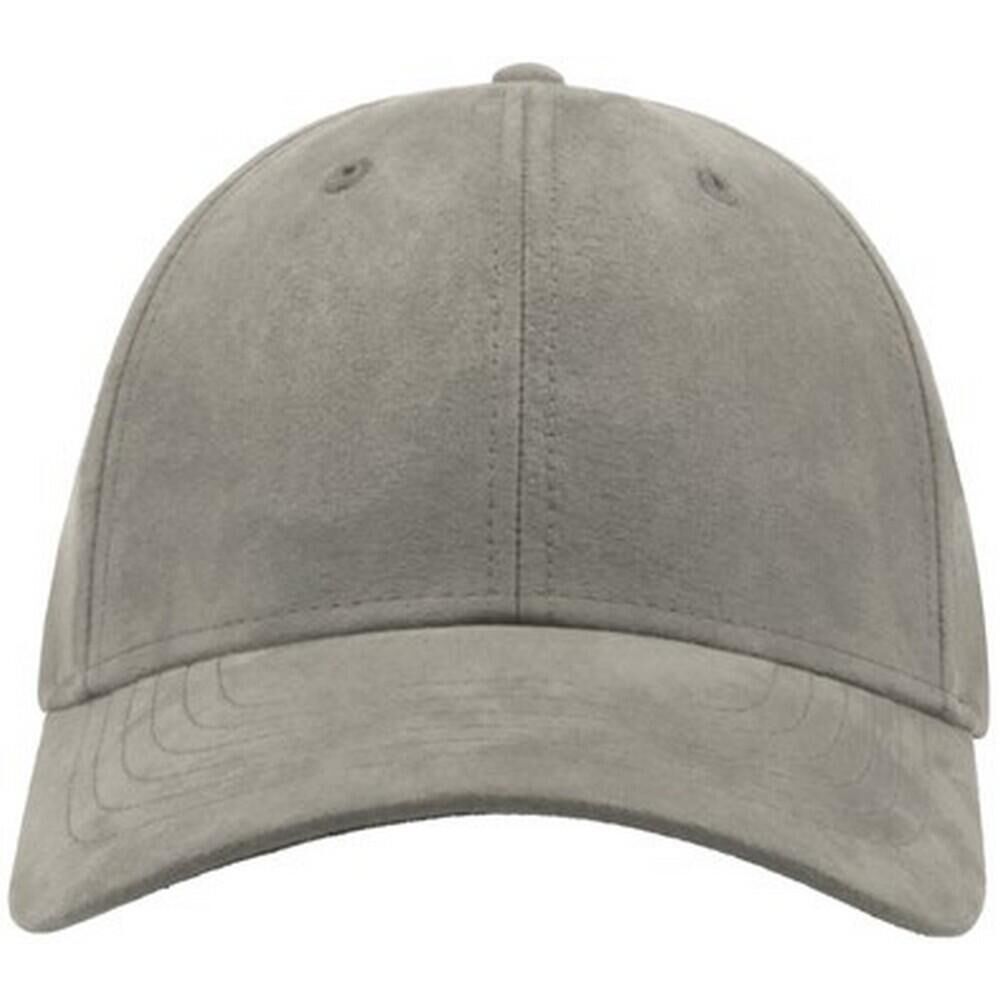 ATLANTIS Unisex Adult Fam 6 Panel Sueded Baseball Cap (Grey)