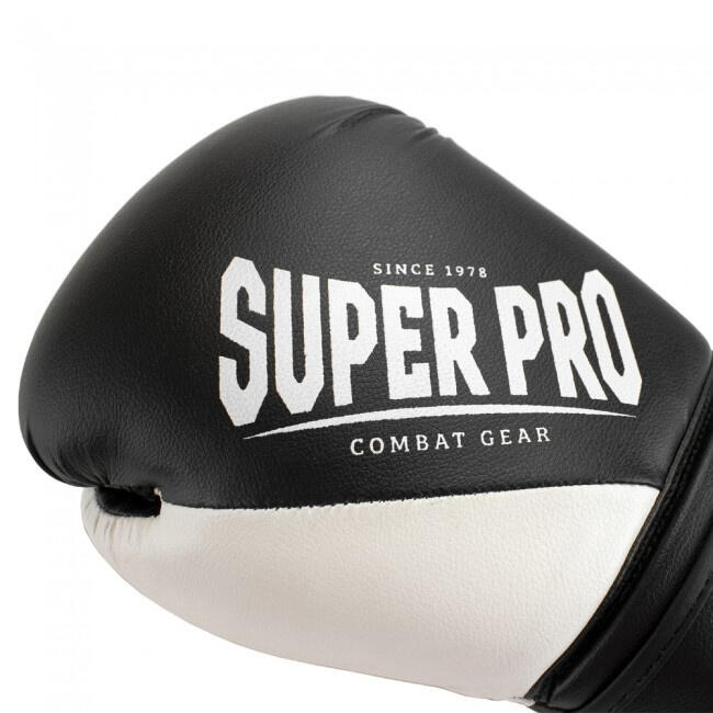 Super Pro Combat Gear ACE Bokshandschoenen - zwart/wit