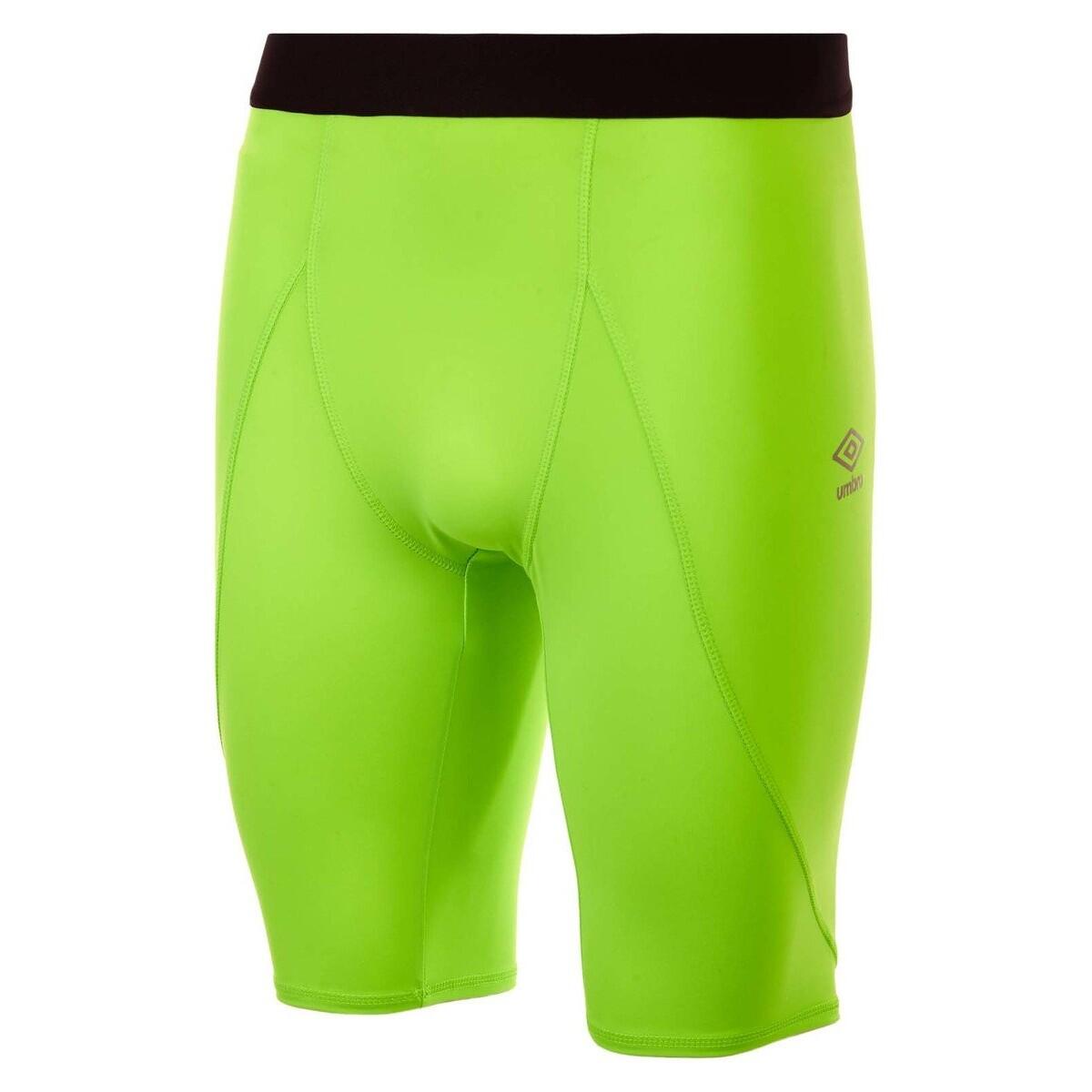 UMBRO Mens Player Elite Power Shorts (Green Gecko)