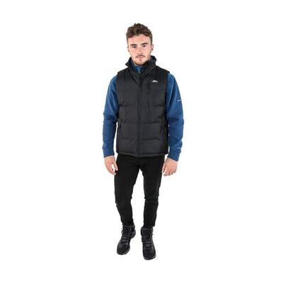 Heren clasp gewatteerde bodywarmer (grijs)