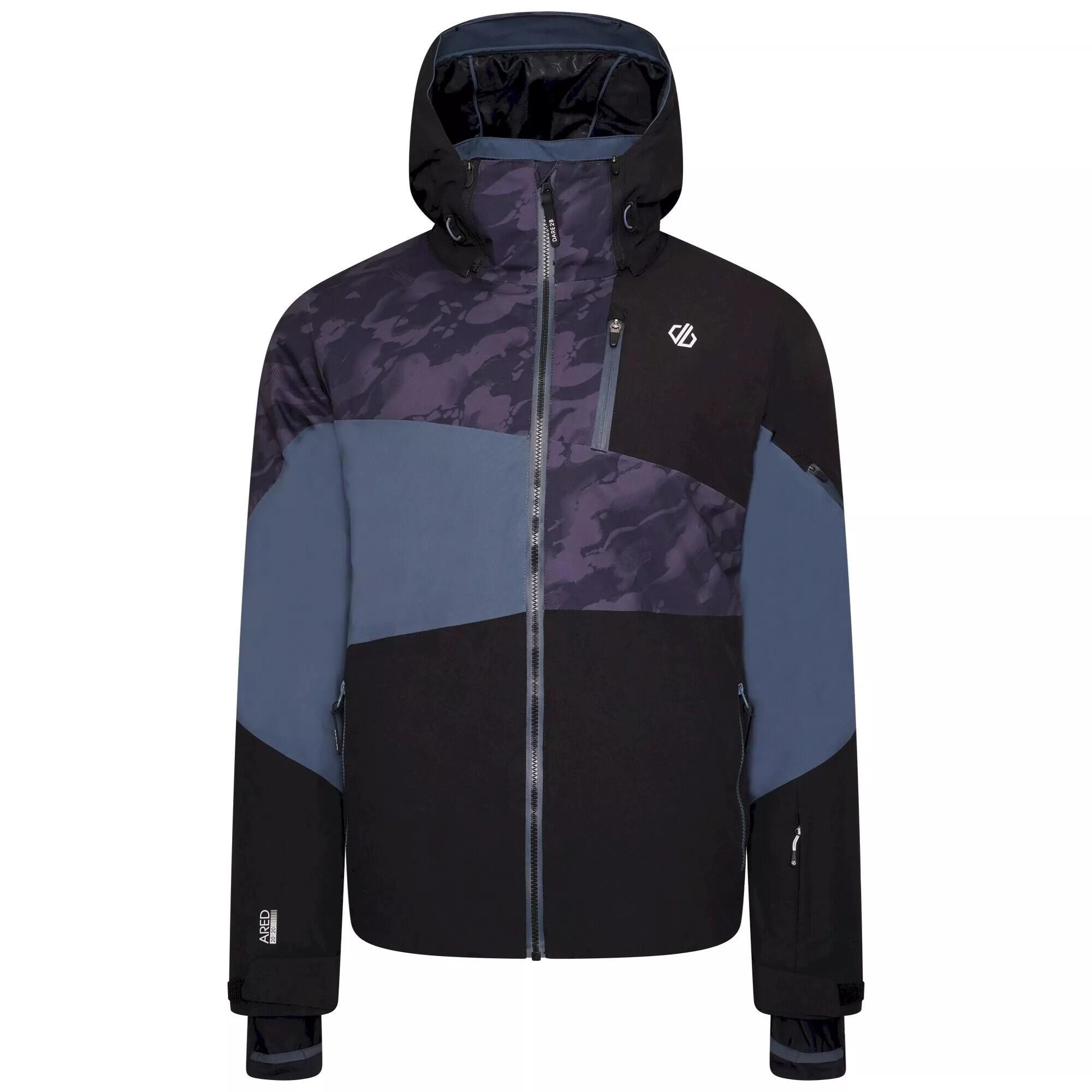 Mens Supernova II Camo Ski Jacket (Black) 1/4
