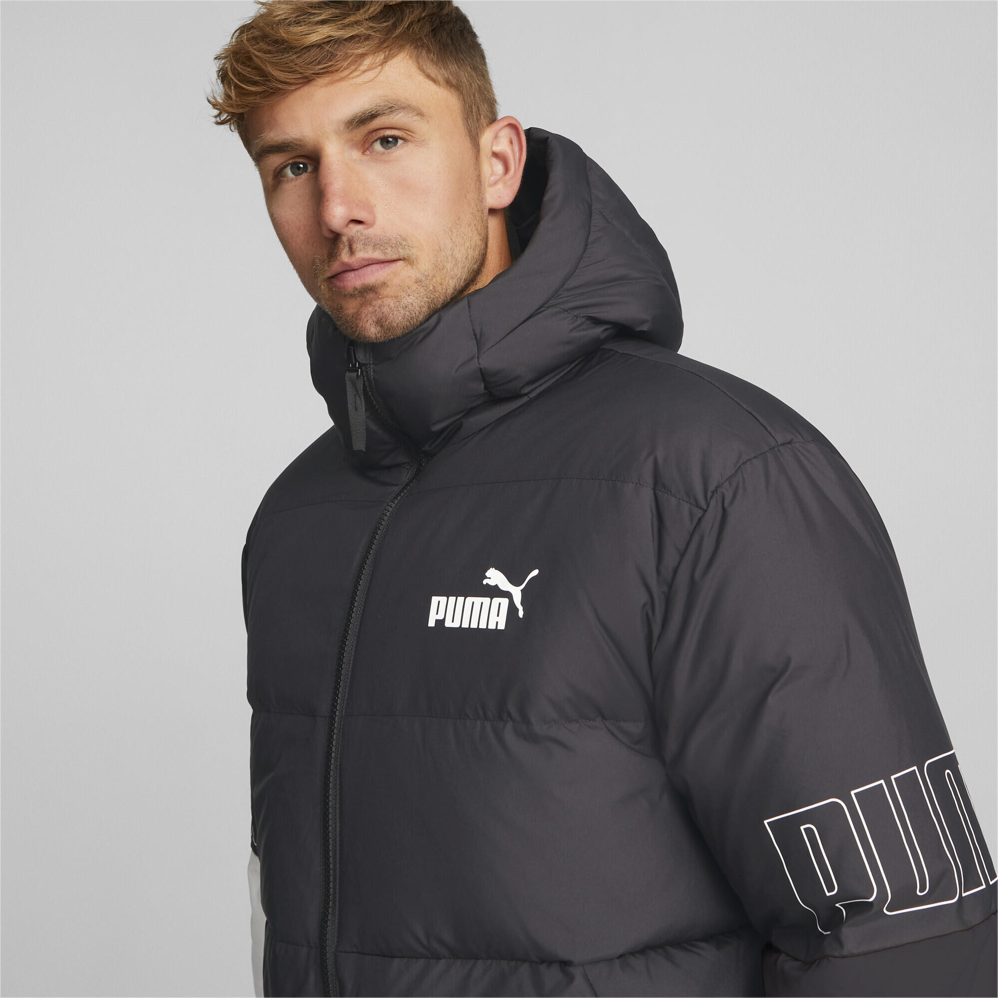 Plumifero Hombre PUMA Power Marron Decathlon