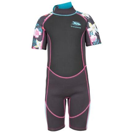 Combinaison De Plongée POSIE Enfant (Gris Foncé)