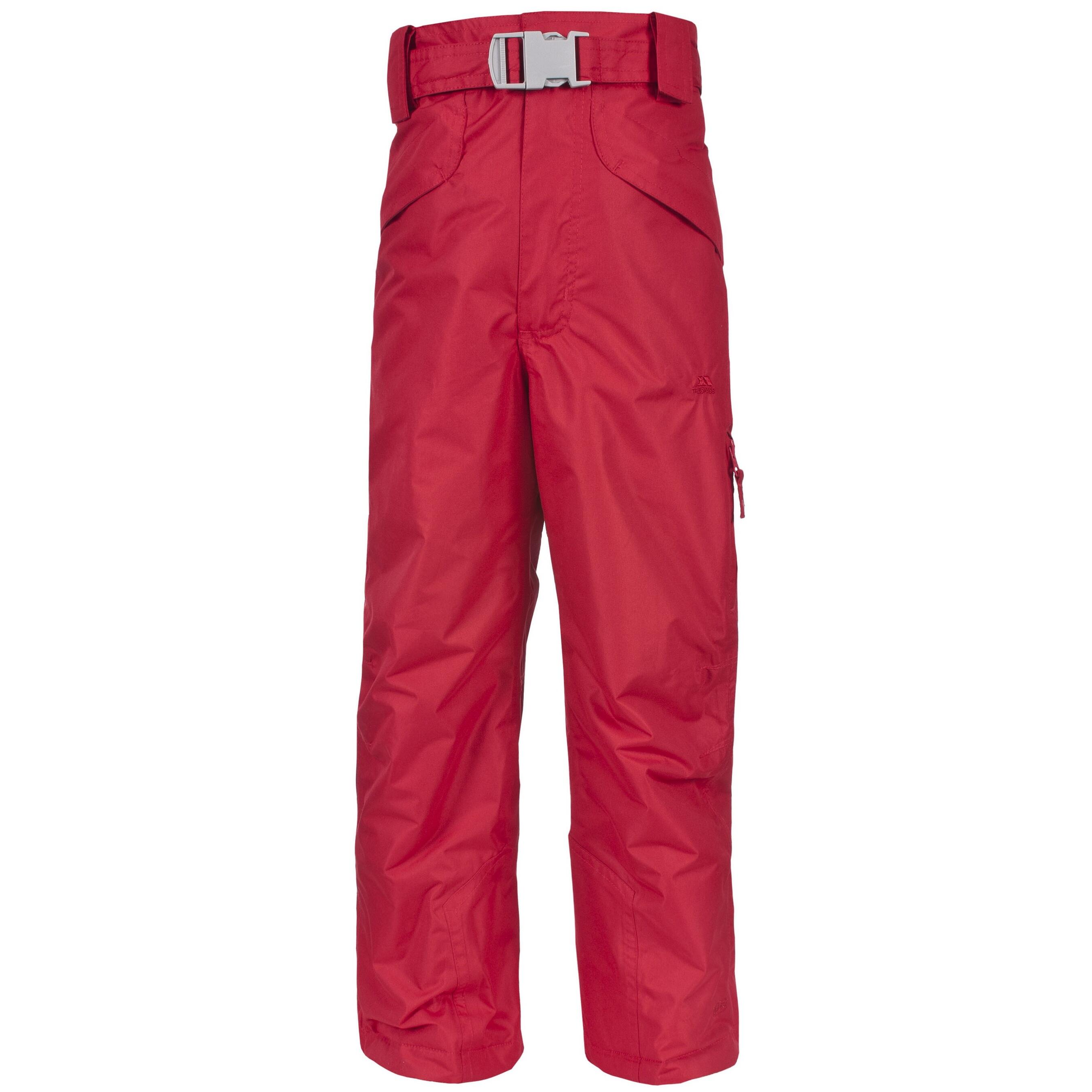 MARVELOUS Pantaloni da sci unisex (rosso)