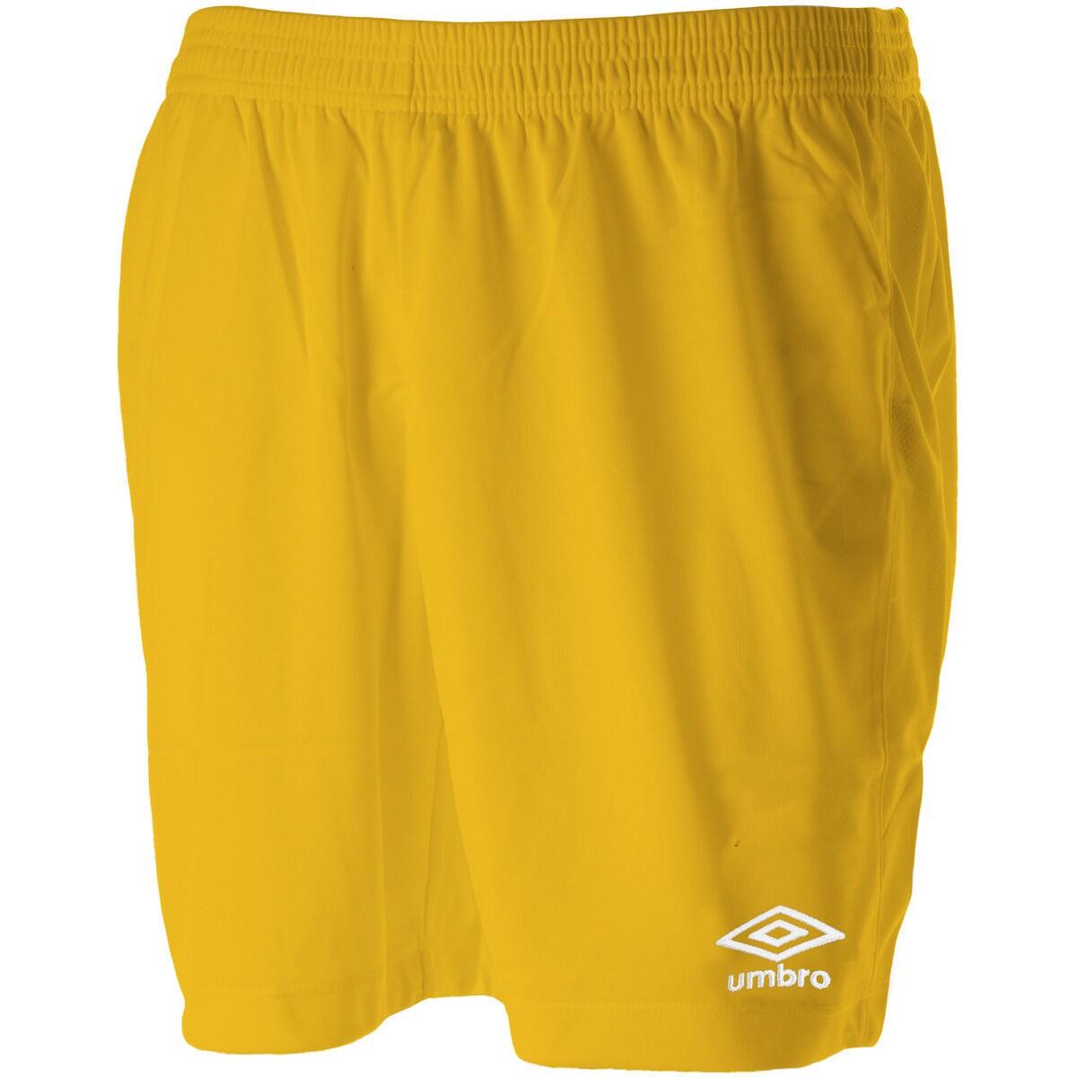 UMBRO Mens Club II Shorts (Yellow)