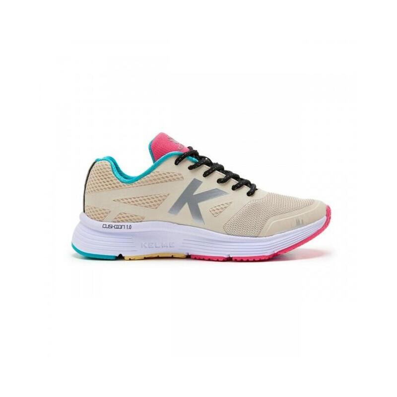 Zapatillas Running Kelme Barcelona Mujer En Color Arena