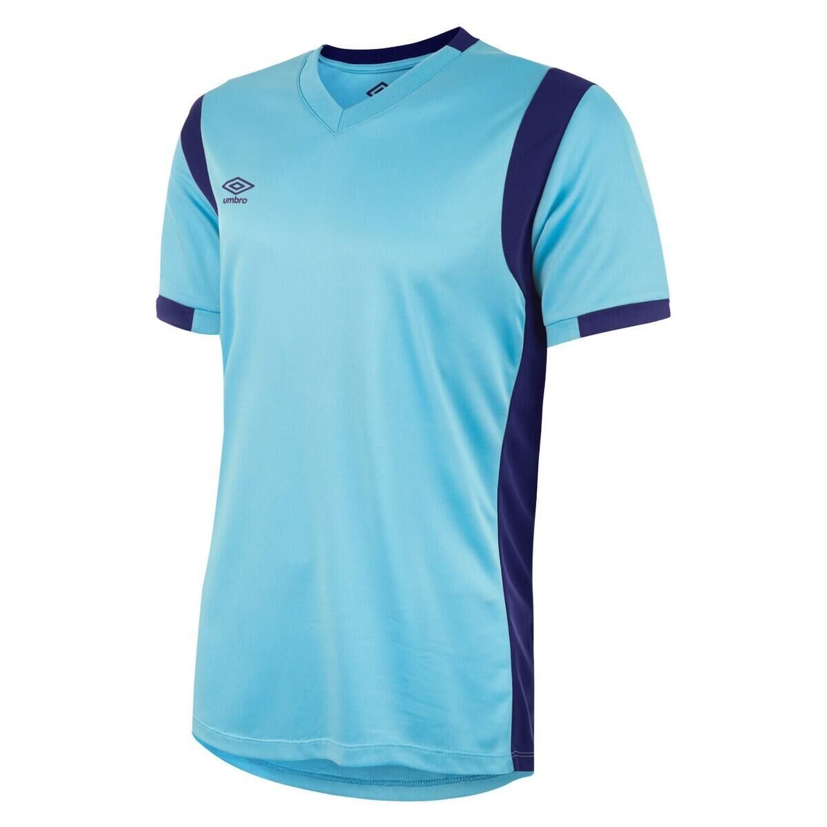 UMBRO Mens Spartan ShortSleeved Jersey (Sky Blue/Navy)