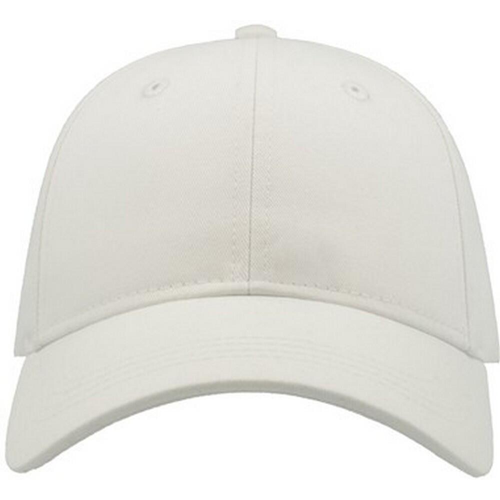 ATLANTIS Unisex Adult Curved Twill Baseball Cap (White)