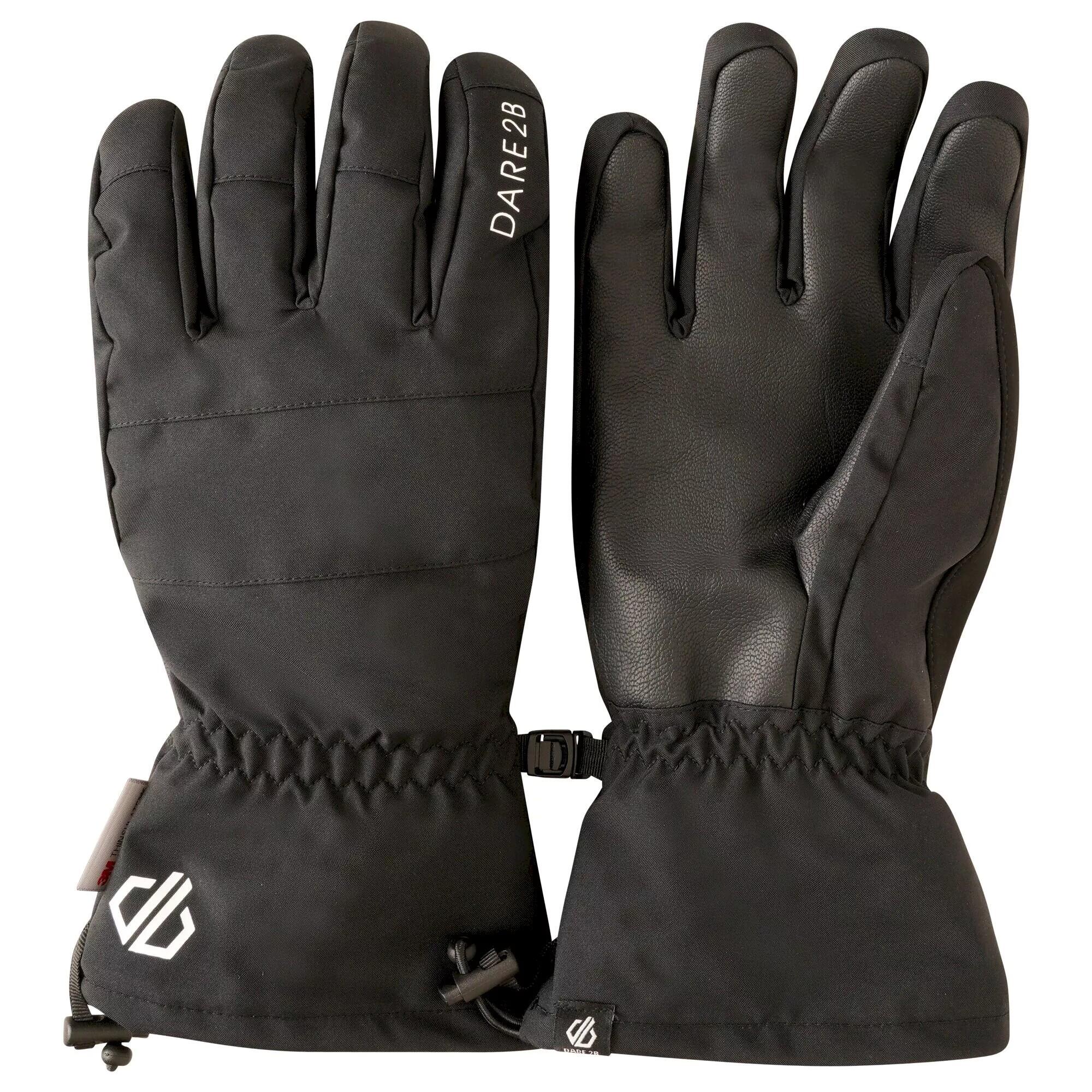 Mens Diversity II Ski Gloves (Black) 1/4