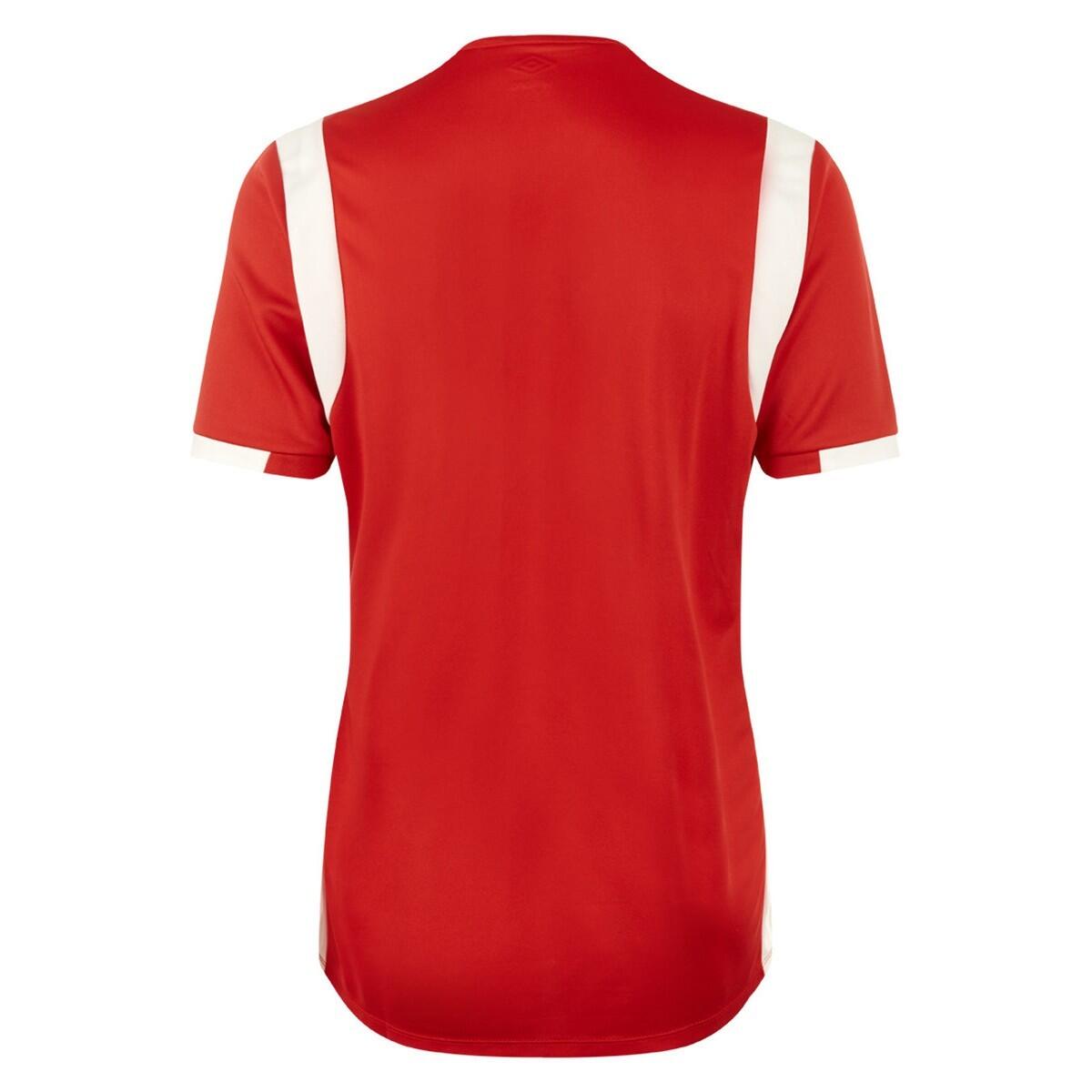 Mens Spartan ShortSleeved Jersey (Vermillion/White) 2/3