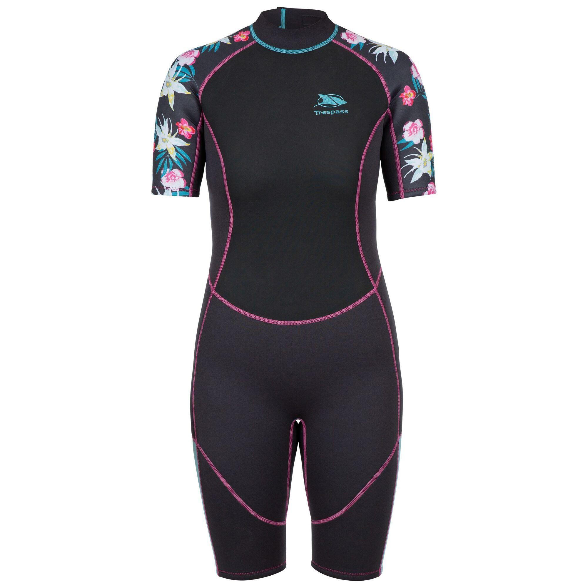 TRESPASS Sonar Wetsuit Dames (Donkergrijs)