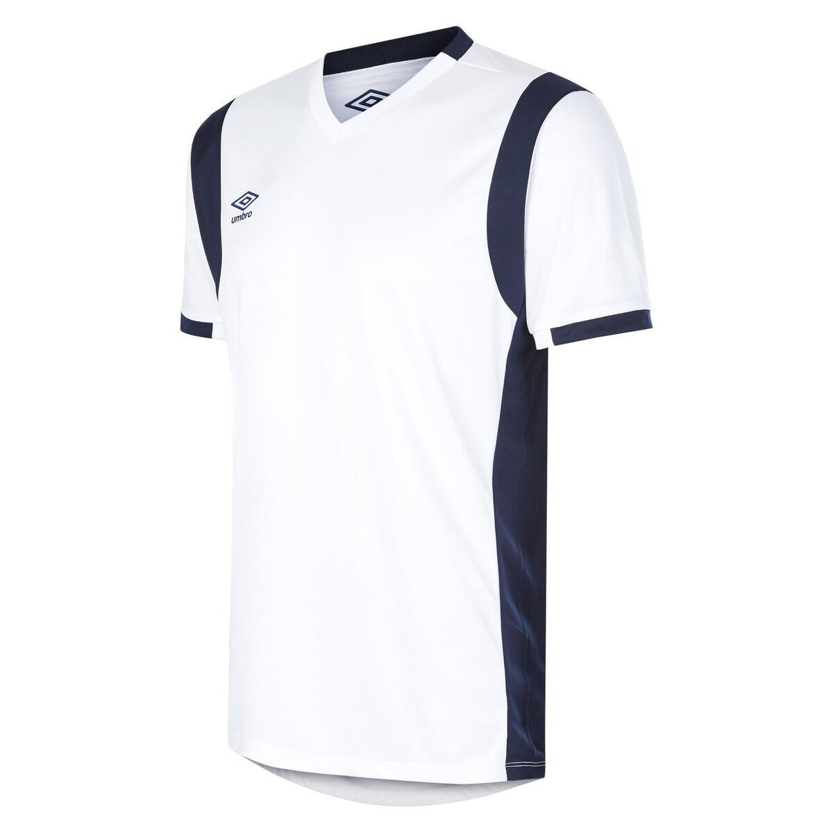 Mens Spartan ShortSleeved Jersey (White/Dark Navy) 1/3