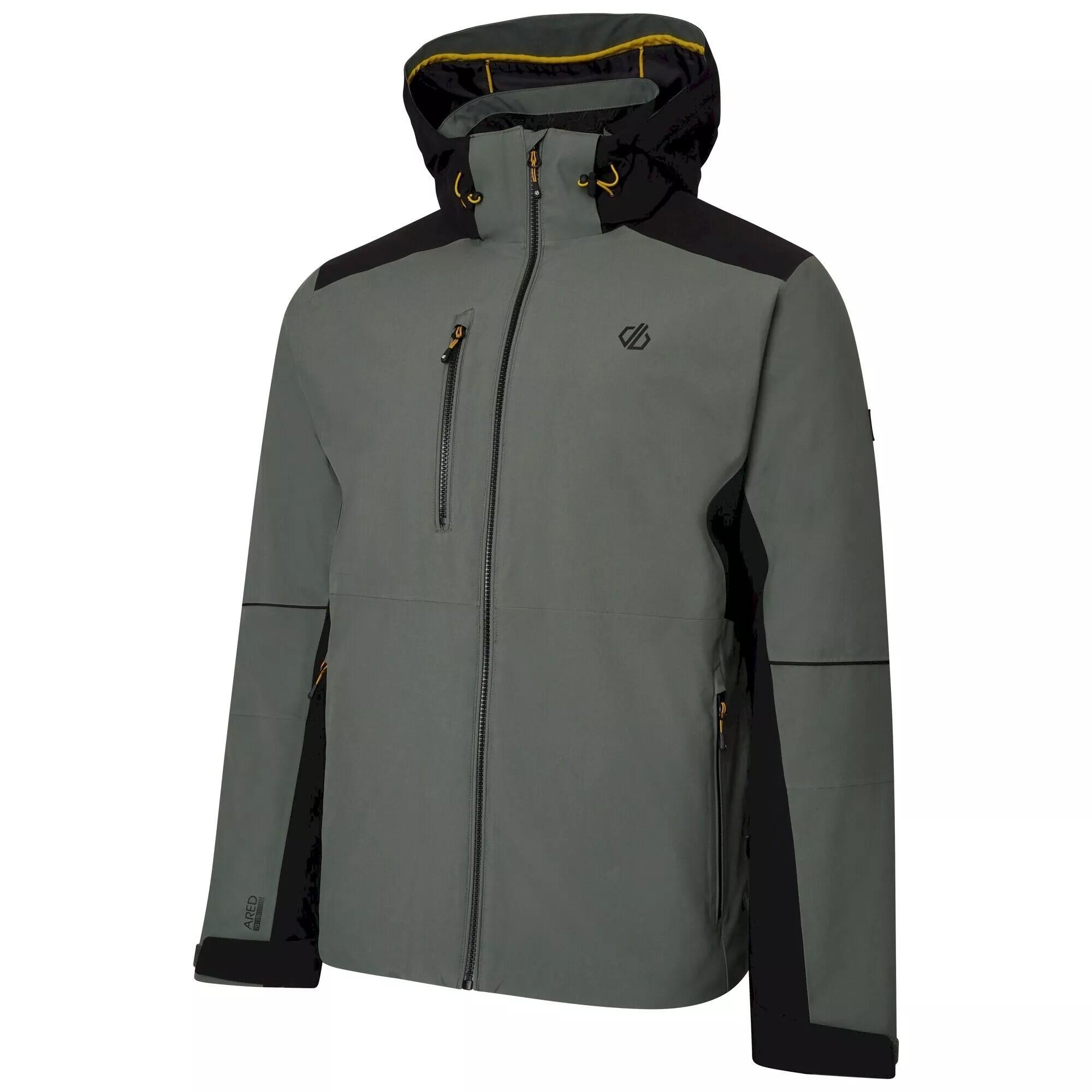 Mens Remit Ski Jacket (Duck Green/Black) 3/4