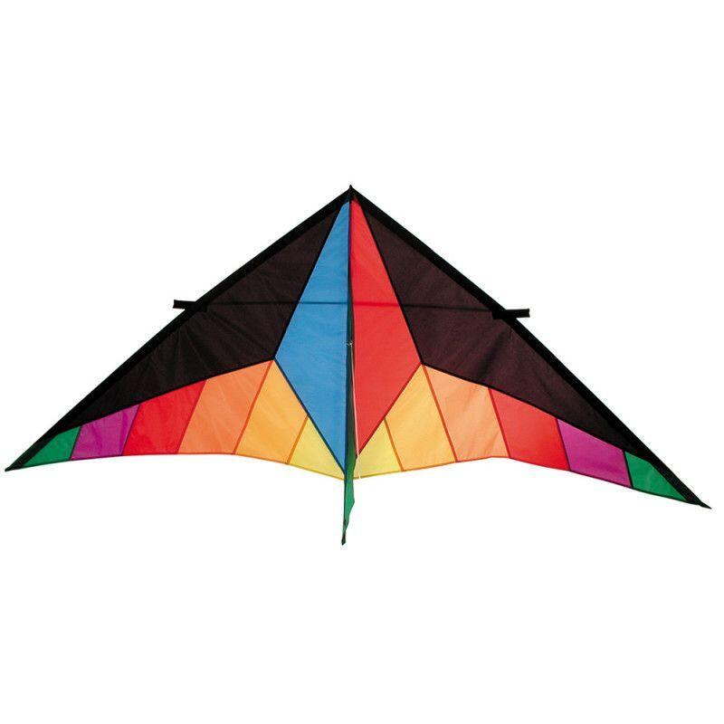 Children's Kite HQ Delta Sport 2 m 106165 Rainbow 200 x 100 cm