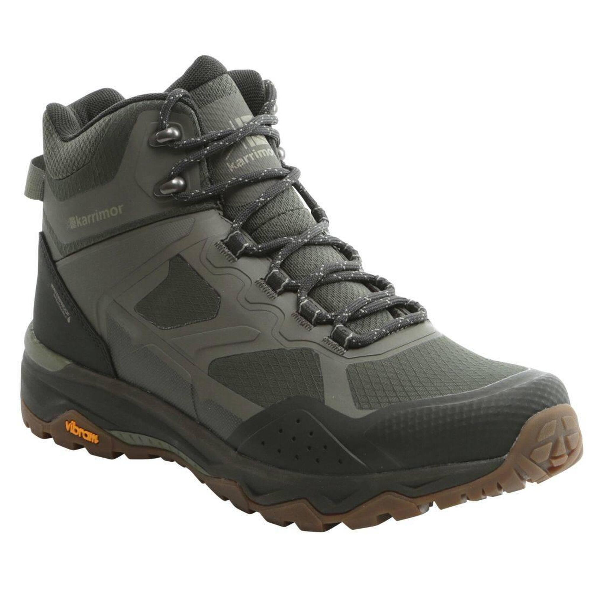 KARRIMOR Herren Trekking Schuhe - Spiral Mid, khaki