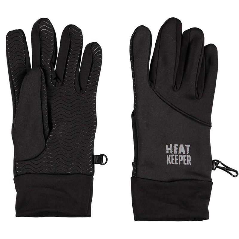 Heat Keeper Heren thermo handschoenen techno zwart 1/4