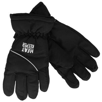 Heatkeeper dames ski handschoenen zwart