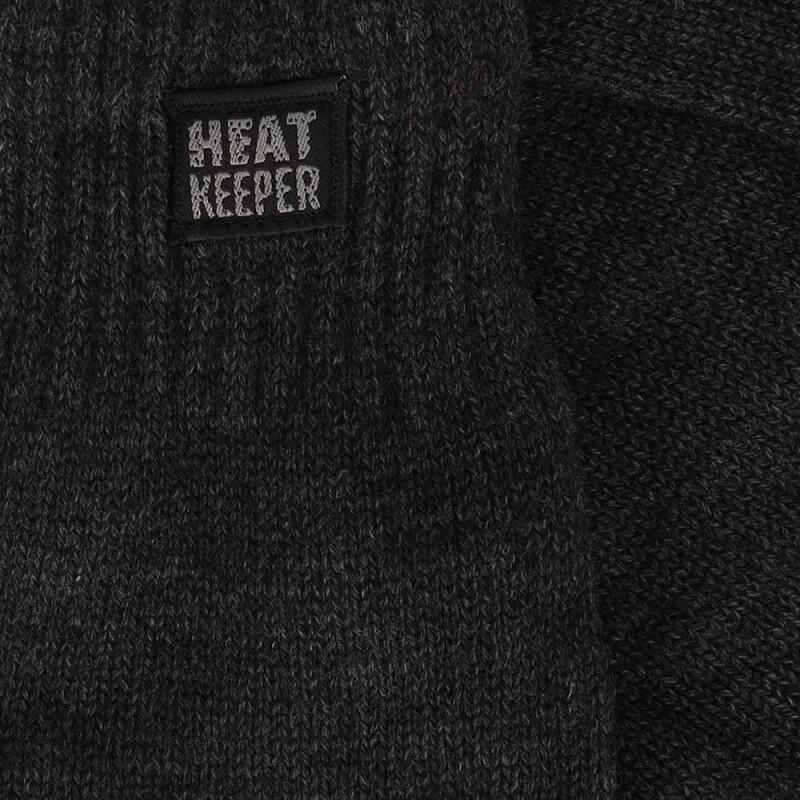 Heatkeeper thermo heren handschoenen antraciet 5/7