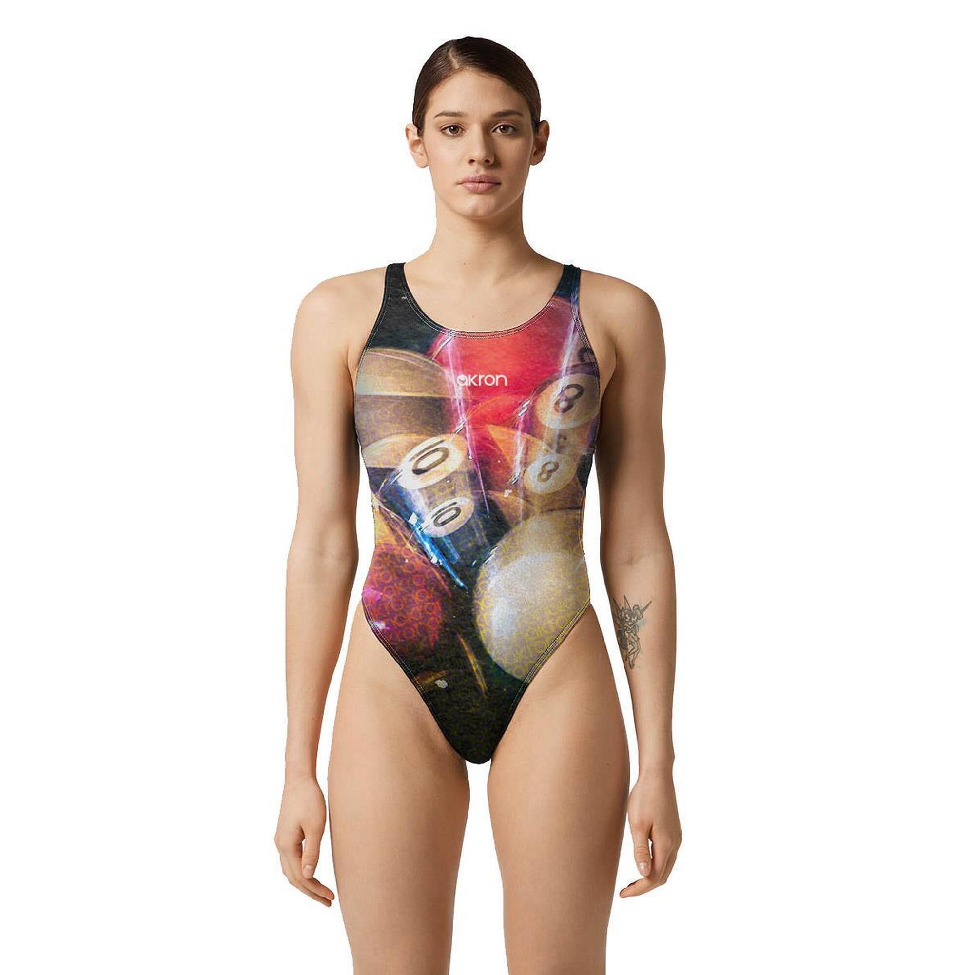 Akron - Maillot De Bain Billie Pour Femme D'Akron - Taille 30 - Maillot De Bain 1 Pièce - Noir - 30 - Decathlon