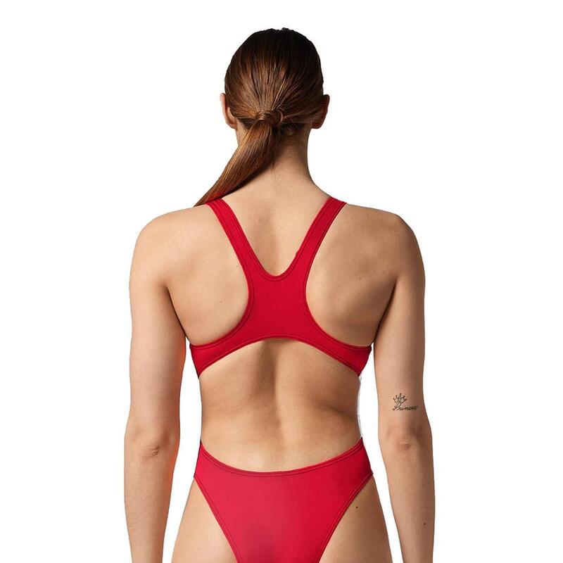 combinaison de natation Akron Babbitt Evo - White/Sporty Red