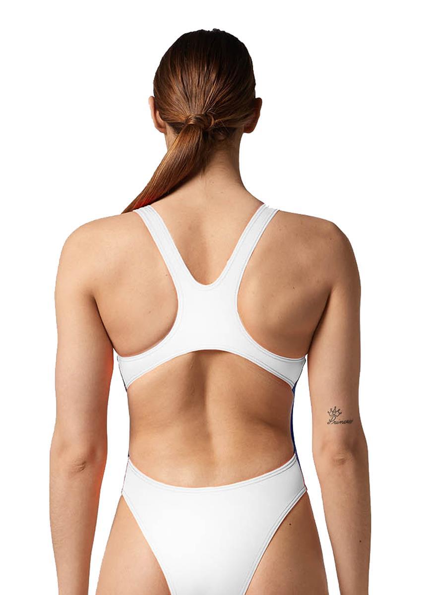 Maillot de bain Akron Babbitt Evo - Bleu marine/Blanc - Taille 28 2/6