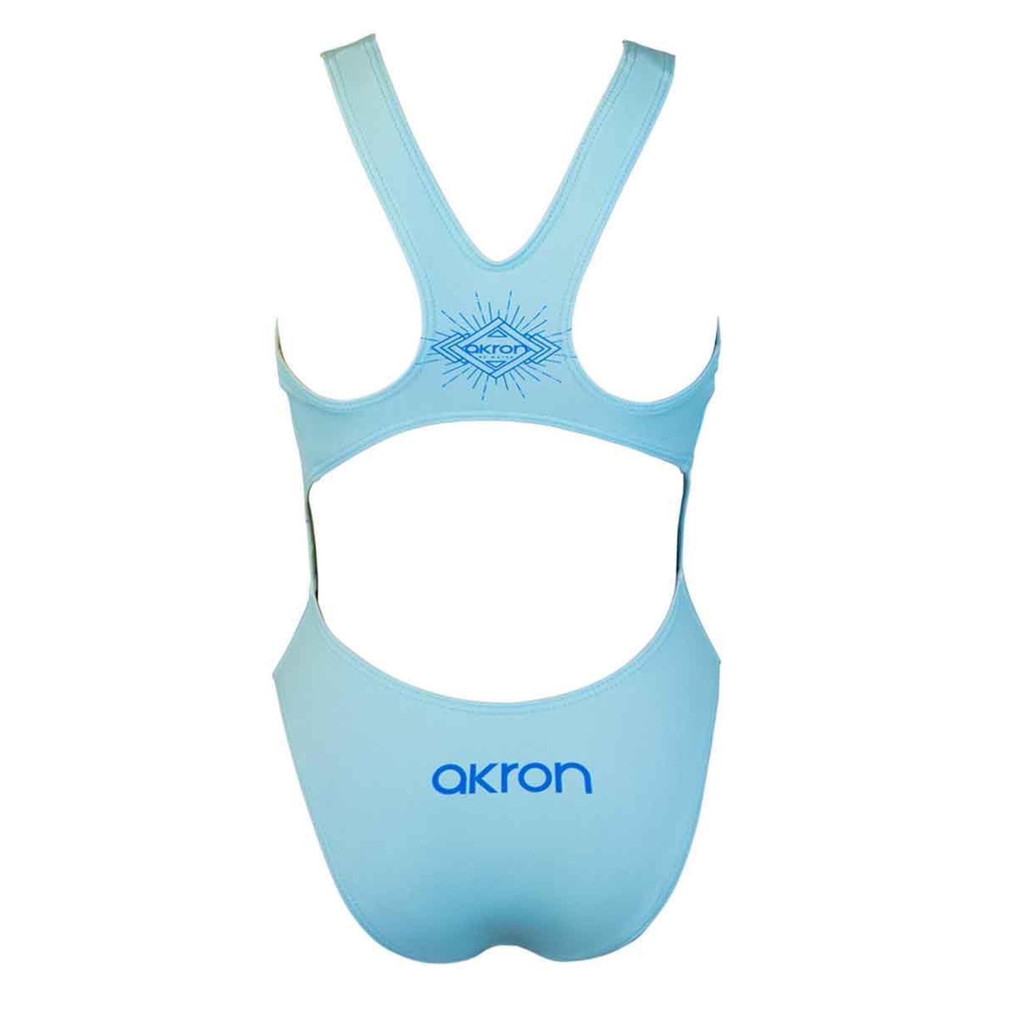Fato de banho Zola Akron para menina - Azul 4/5