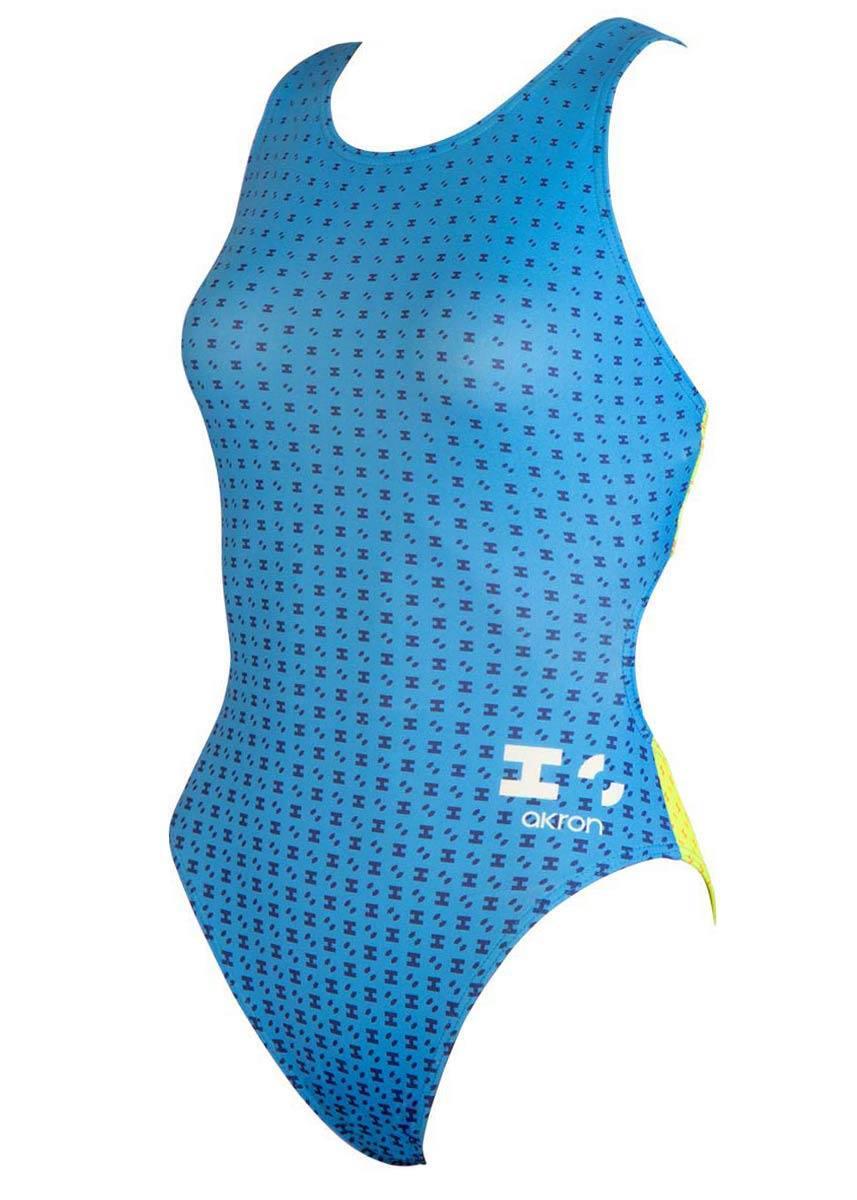 Maillot de bain Akron Girls Babbit 4 Couleurs - Bleu ciel / Jaune - Taille 28 2/3