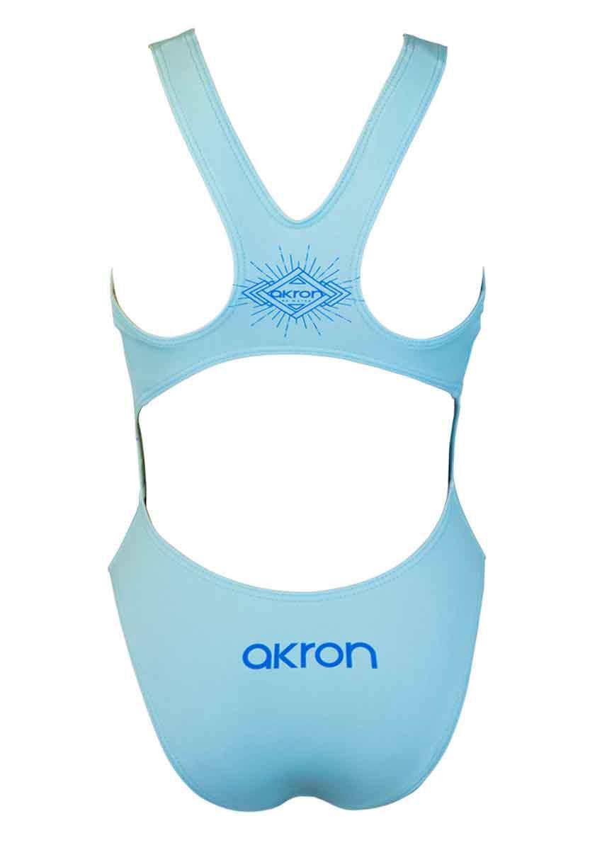 Akron Girl's Zola Swimsuit - Blue 4/5