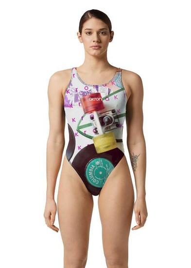 Maillot de bain Akron Gre - Taille 32
