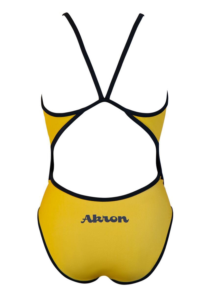 Akron Girl's Odette Swimsuit - Yellow 4/5