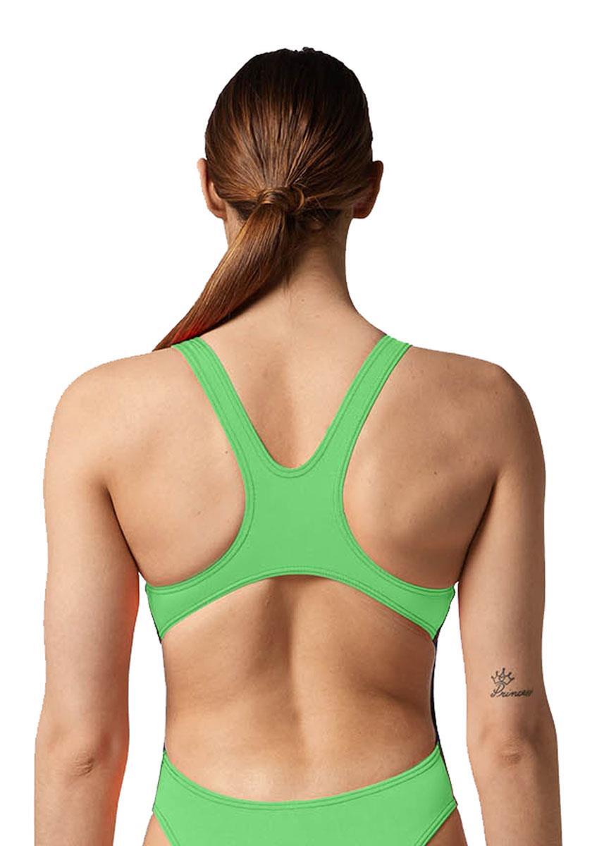 Akron Maillot de bain Babbitt Evo pour femme - Vert Montecarlo 2/3