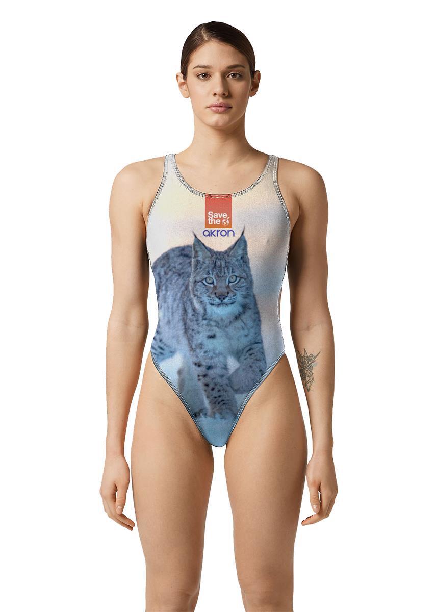 AKRON Akron Save The Lynx Swimsuit