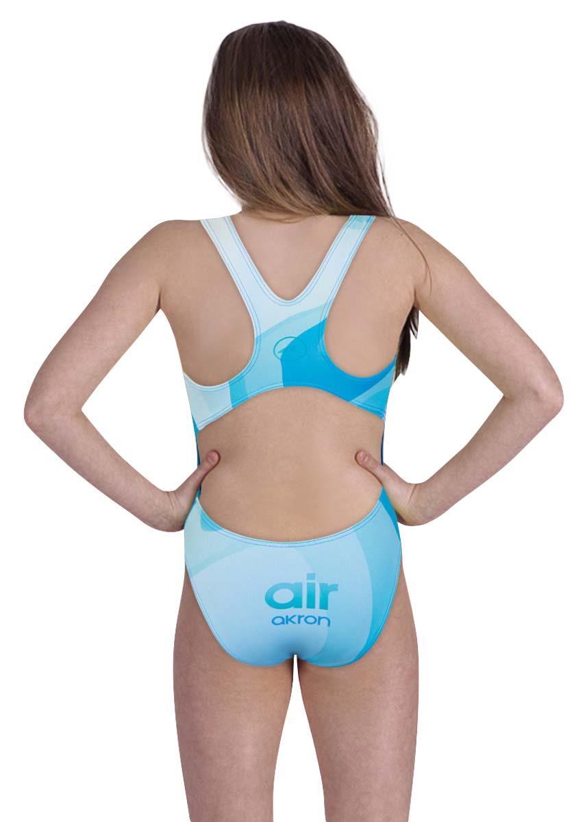 Element Air Badpak voor meisjes Akron - Blauw 2/5