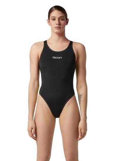 Maillot de bain Akron Babbitt Evo - Noir/Vert comique - Taille 30