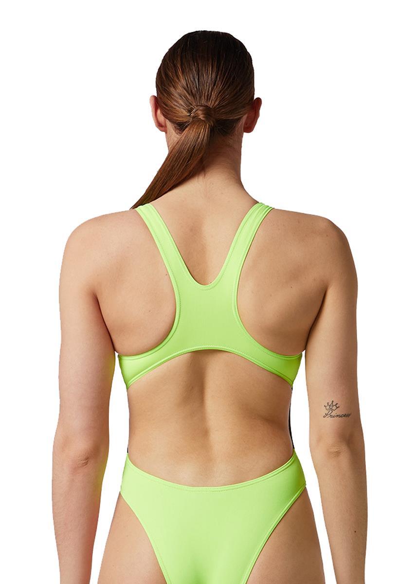 Akron Babbitt Evo Swimsuit - Black/Comedy Green 2/6