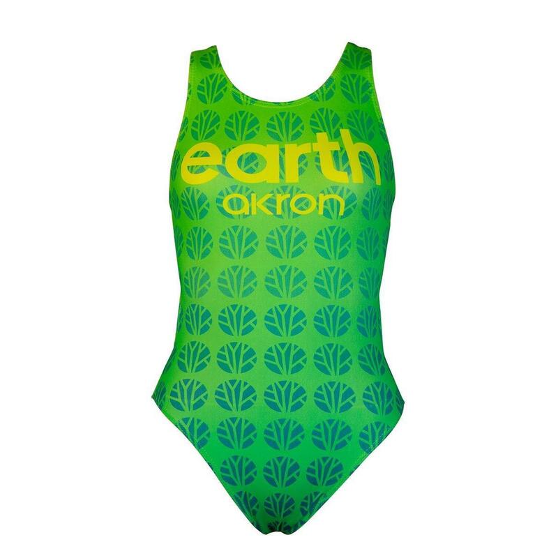 Element Earth combinaison de natation pour filles Akron - Vert