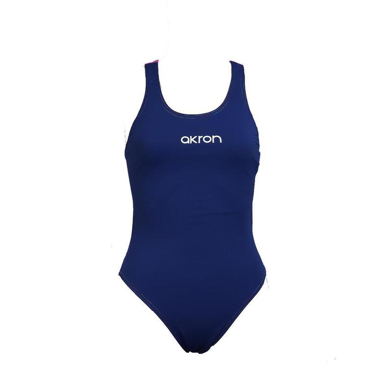 Akron Babbitt Evo zwempak - marineblauw/meiroze