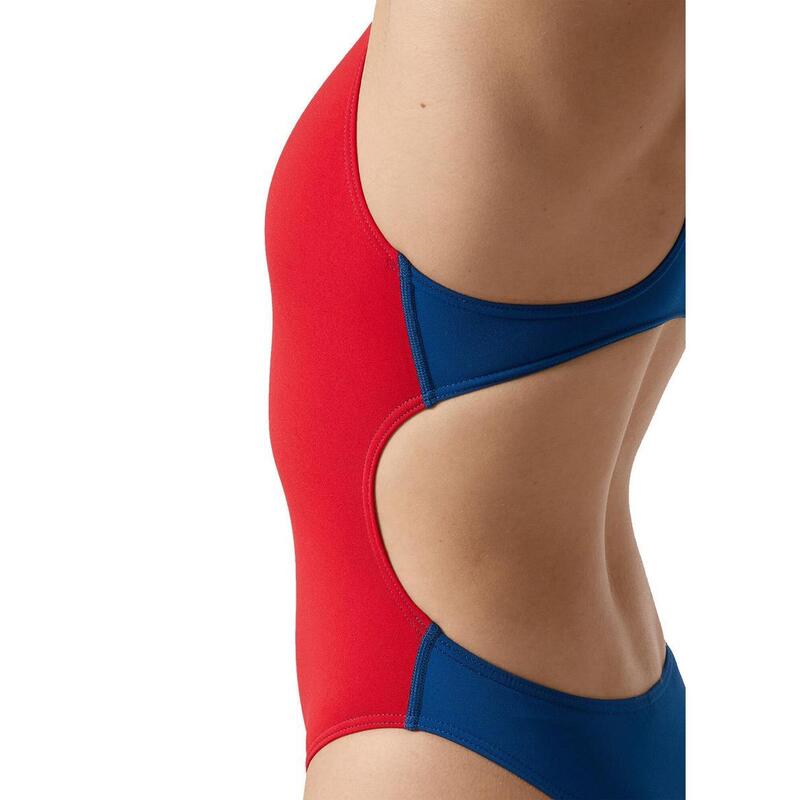 combinaison de natation Akron Babbitt Evo - Sport Red/Harvard Blue