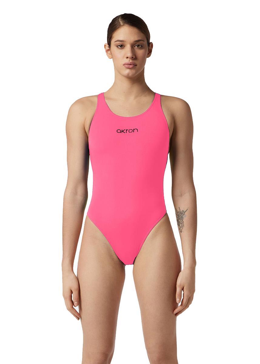 Fato de banho akron babbitt evo 3 colour - rosa/azul/preto