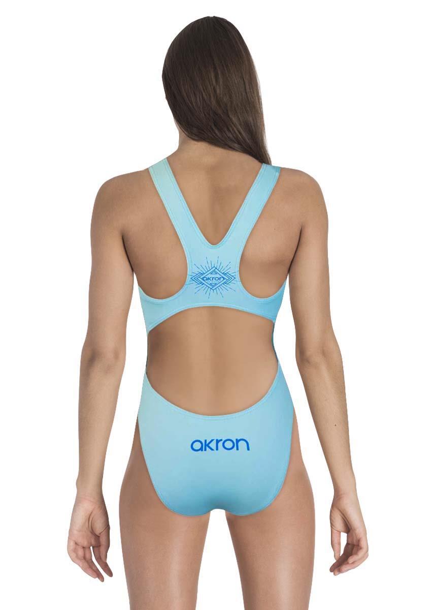 Fato de banho Zola Akron para menina - Azul 2/5