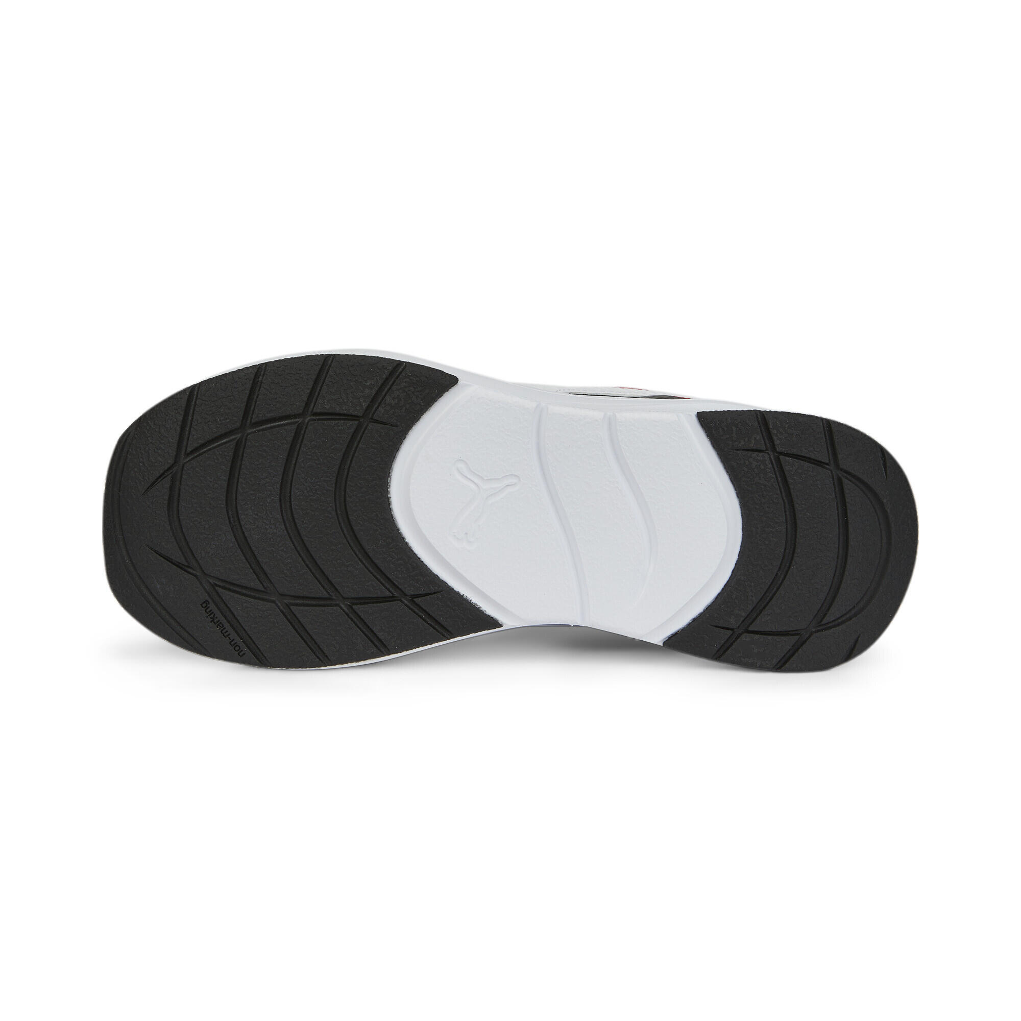 Evolve Run mesh sneakers voor jongeren PUMA Black White 4/6