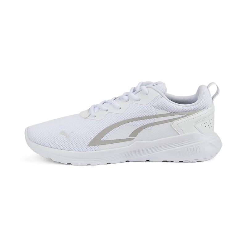 Baskets All Day Active PUMA White Gray Violet