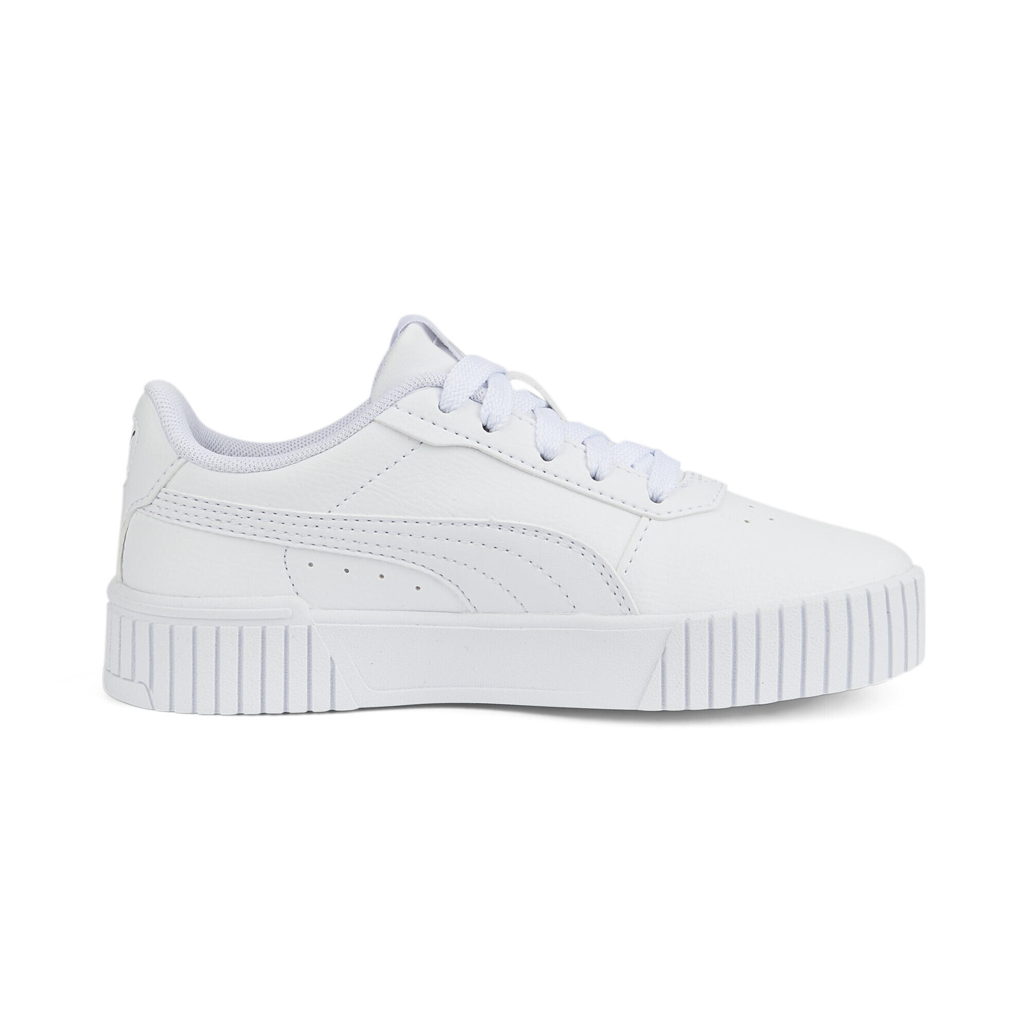 Carina 2.0 Sneakers Mädchen PUMA White Silver Gray 5/15