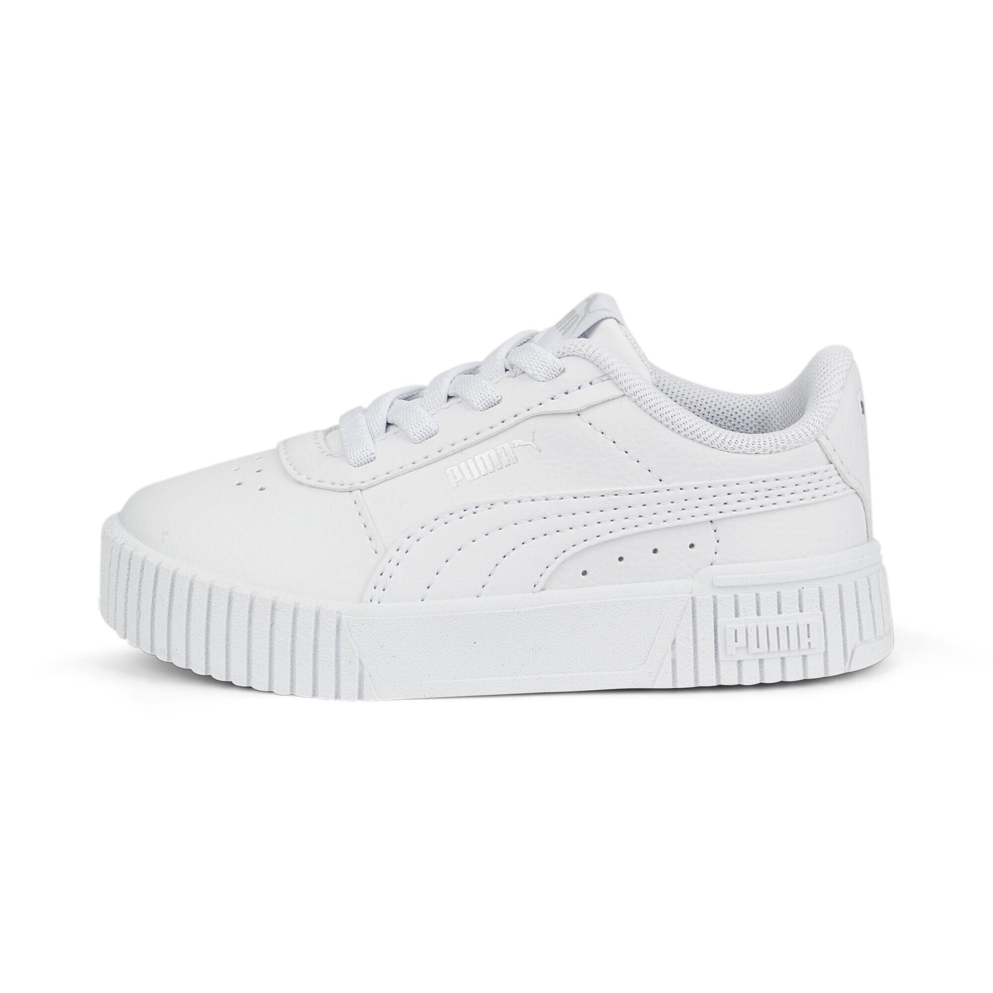 Sneakers Carina 2.0 AC da bimba PUMA White Silver Gray 5/7