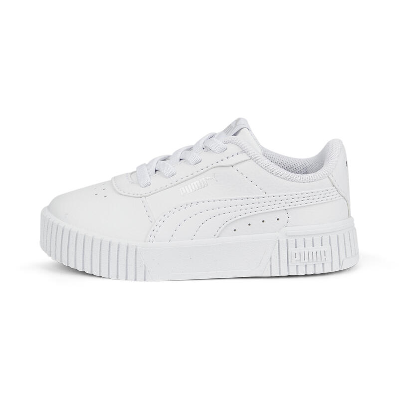 Carina 2.0 AC Sneakers Mädchen PUMA White Silver Gray