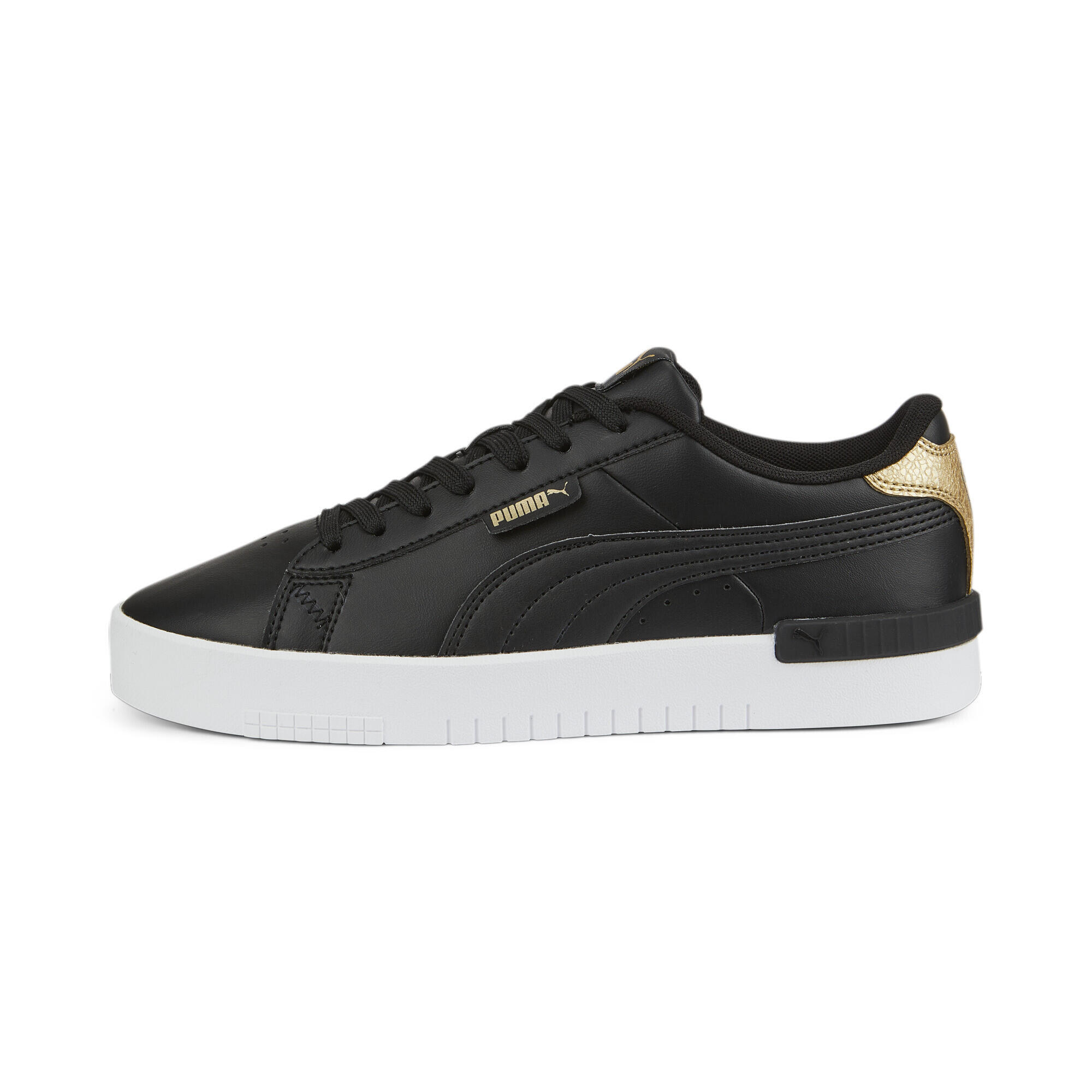 Basket Jada Distressed Femme PUMA Black Team Gold Beige 3/7