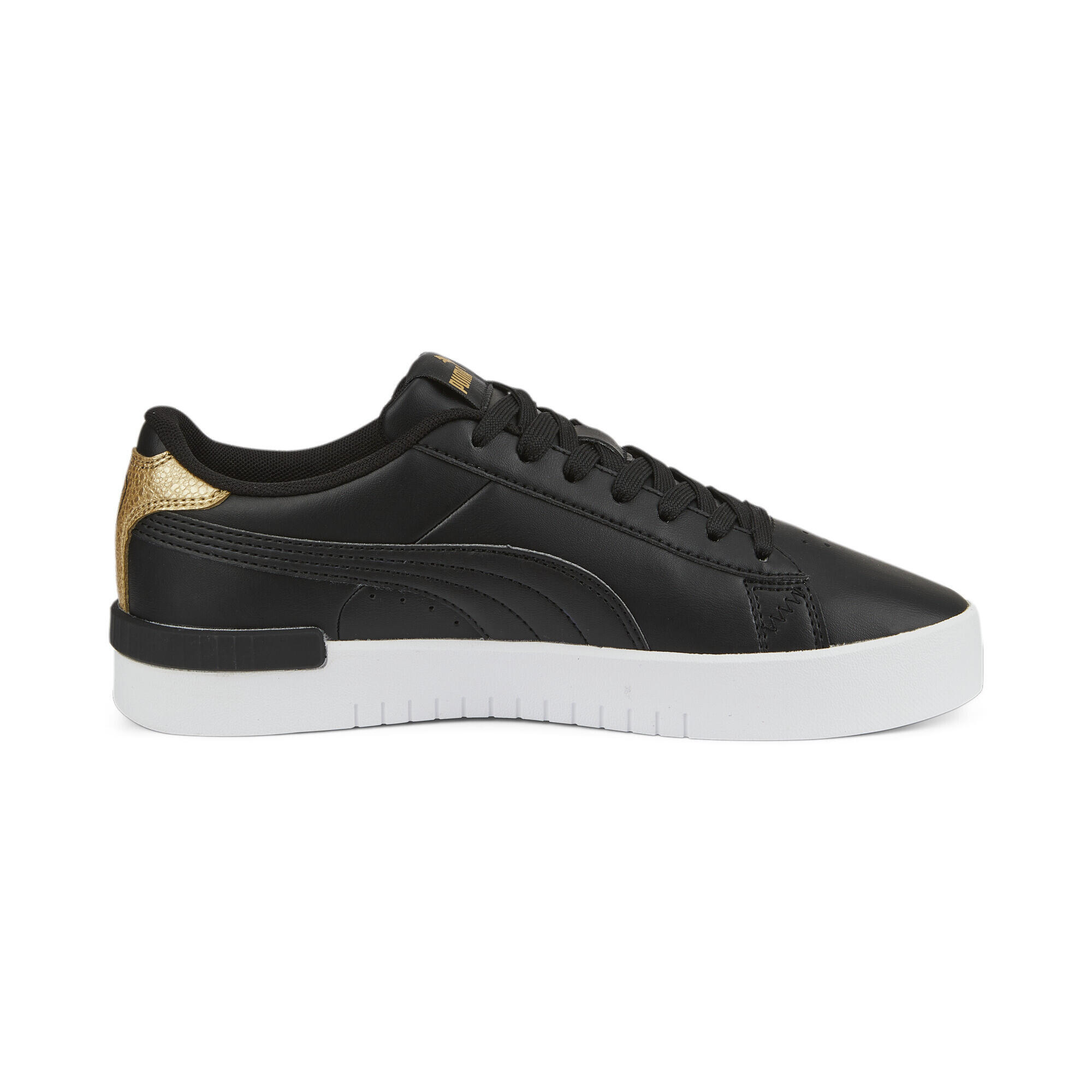 Basket Jada Distressed Femme PUMA Black Team Gold Beige 5/7