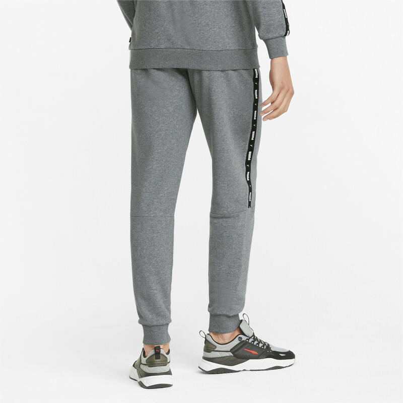 Pantaloni da tuta Essentials+ Tape da uomo PUMA Medium Gray Heather