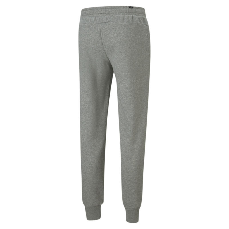 Pantaloni de trening Essentials Logo pentru bărbați PUMA Medium Gray Heather