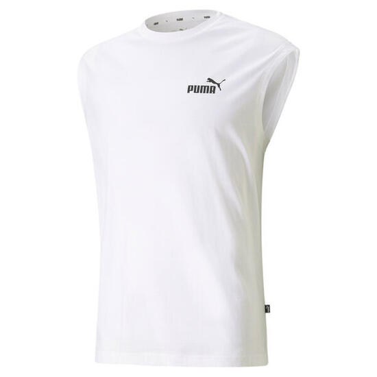 Camiseta sin mangas Essentials Hombre PUMA Blanco